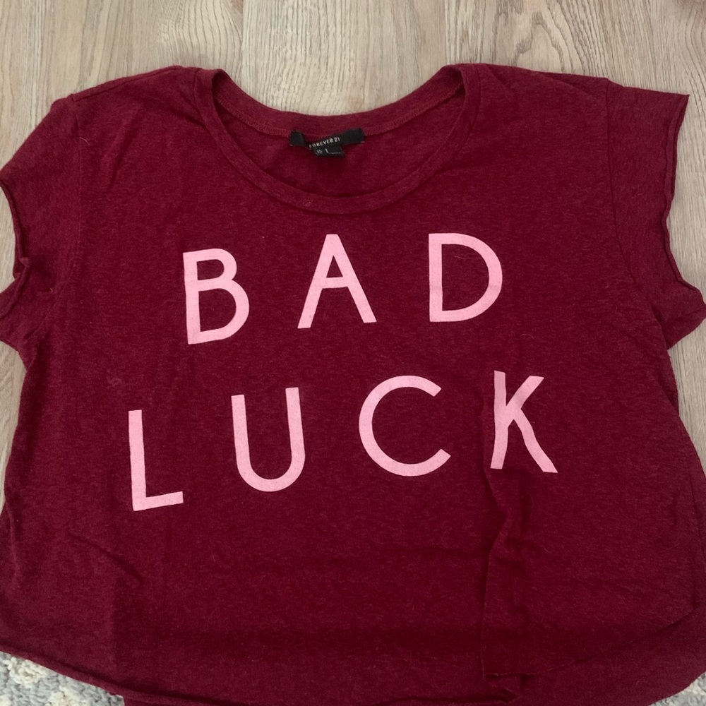Bad Luck Crop Top